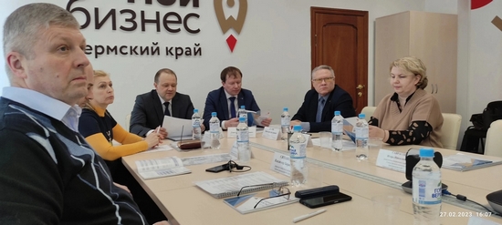 Заседание общественного совета при Уполномоченном по защите прав предпринимателей в Пермском крае